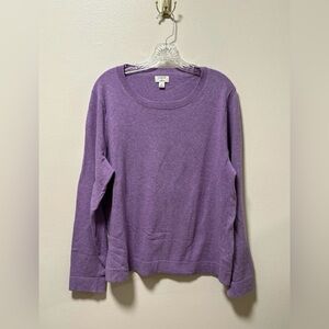 J.Crew  factory Teddie Wool Blend Sweater- Women's XLarge  preppy academia wool